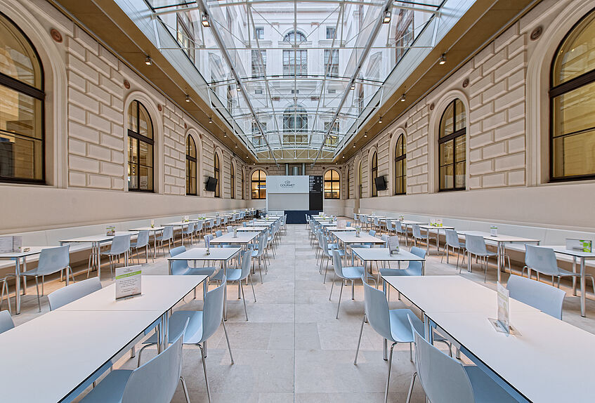 Cafeteria im Hauptgebäude